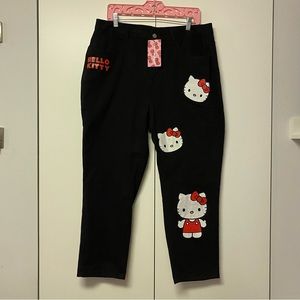 Hello Kitty Black Jean Pants Shein Plus Size
